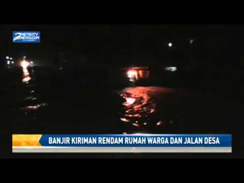 Banjir Kiriman Rendam Rumah Warga dan Jalan Desa