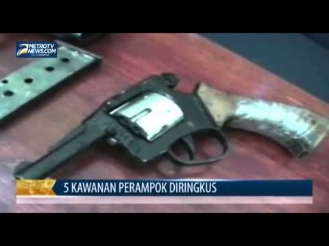 5 Kawanan Perampok Diringkus Polisi