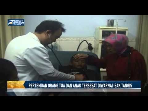 Pertemuan Orang Tua dan 14 Siswa SD Tersesat Diwarnai Isak Tangis