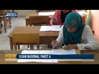 Belasan Lansia Ikuti UN Paket A