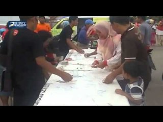 Aksi Tanda Tangan Dukung Jokowi