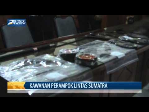 Polisi Bekuk Kawanan Perampok Lintas Sumatra