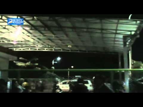 Depo Pengisian BBM Pertamina di Padang Terbakar