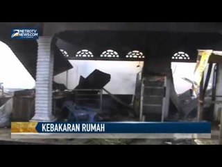 Dua Rumah Nelayan di Pantai Labu Ludes Terbakar