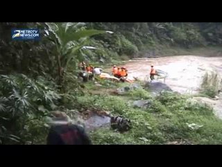 Pencarian Korban Hanyut Di Sungai Cicatih