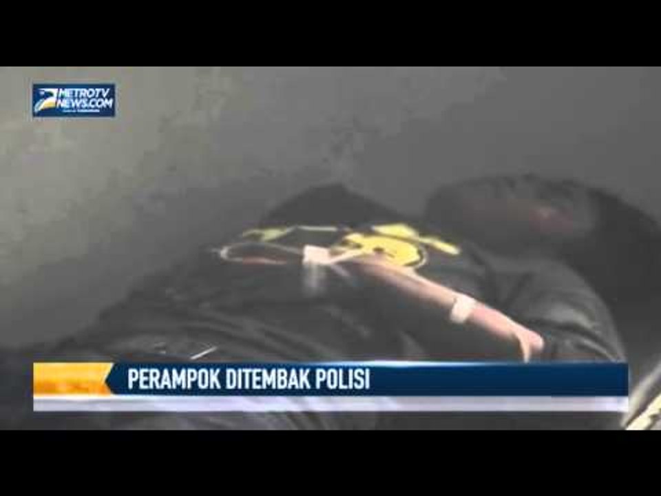 Coba Kabur, Anggota Komplotan Perampok Ditembak