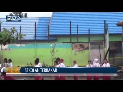 Dua Ruang Kelas SDN Pelaihari 2 Terbakar