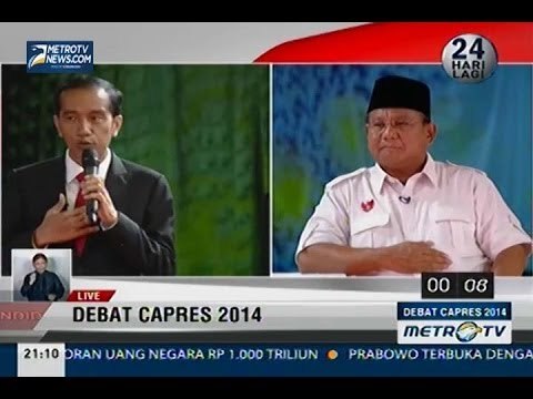 [Debat Capres 2014] Pembangunan Ekonomi dan Kesejahteraan Sosial (4)