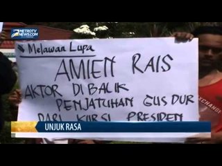 Pemuda NU Desak Amien Rais Minta Maaf