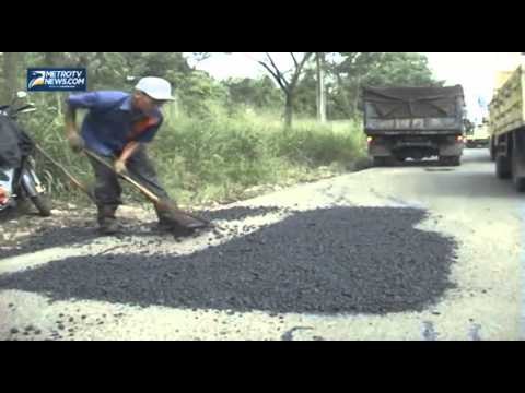 Jelang Arus Mudik, Perbaikan Jalur Lintas Tengah Jabar Dikebut