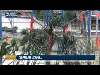 Sekolah Disegel, Ratusan Siswa Terlantar