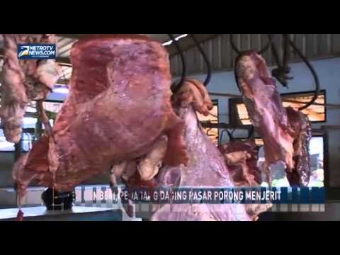 Sepi Pembeli, Pedagang Daging Pasar Porong Menjerit