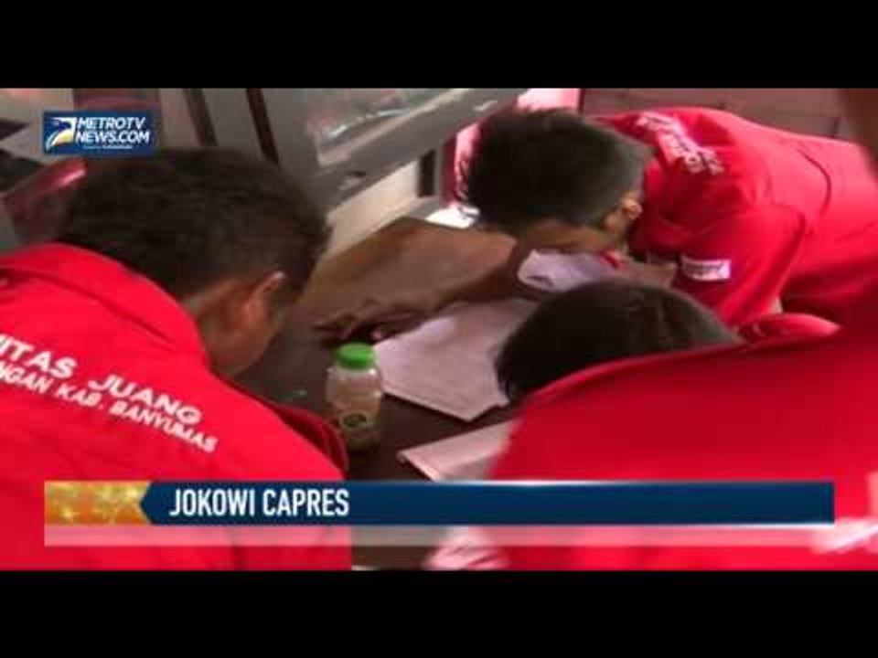 Komunitas Juang Purwokerto Dukung Jokowi-JK