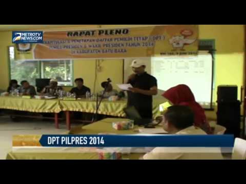 DPT Pilpres di Batubara Bertambah 8 582 Pemilih