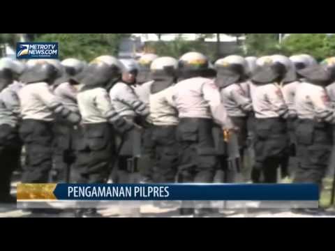 Polisi Gelar Latihan Pengamanan Pilpres