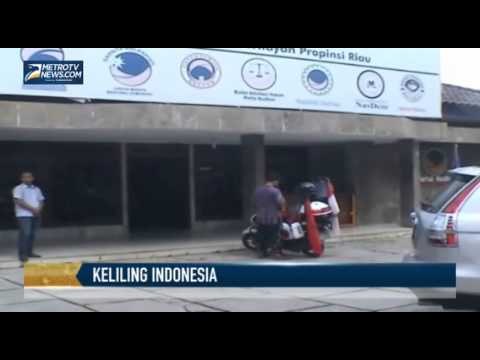 Demi Jokowi, Seorang Relawan Naik Motor Keliling Indonesia