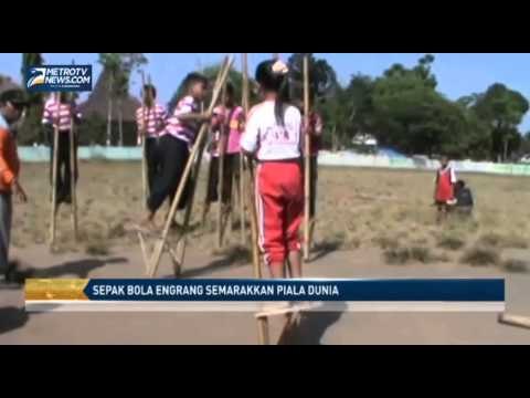 Sepak Bola Engrang Semarakkan Piala Dunia
