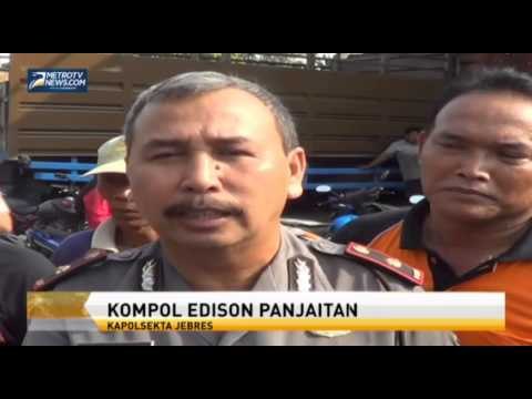 Sepeda Motor Tabrak Kios Bensin, Satu Tewas Dua Luka Bakar