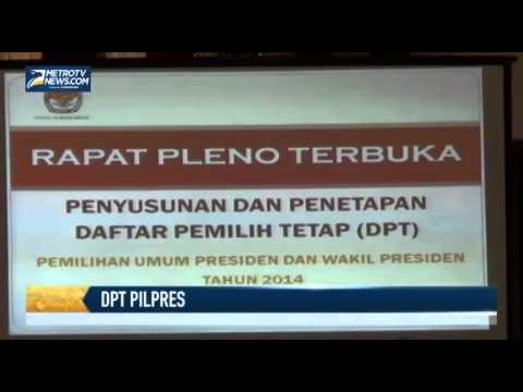 DPT Pilpres di Solo Bertambah 1 509 Pemilih