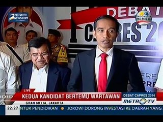 Pasca Debat, Jokowi: Masyarakat Bisa Menangkap Kemana Arah Ekonomi Dibawa