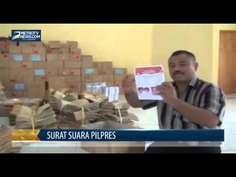 Ribuan Surat Suara di Mamuju Rusak