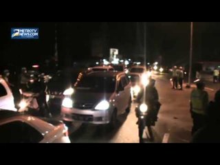 Asop Kapolri dan Kadiv Humas Pantau Arus Mudik di Nganjuk