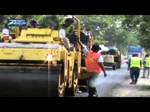 Jelang Arus Mudik, Jalinsum Langkat Mulai Diperbaiki