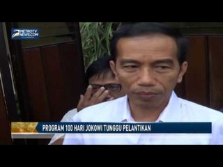 Program 100 Hari Jokowi Tunggu Pelantikan Presiden