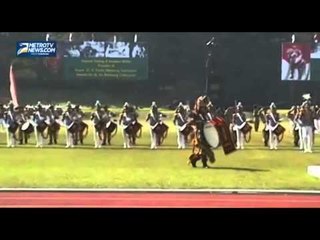 Nostalgia, SBY Bermain Drum Band Bersama Taruna Akmil