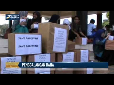 Belasan Mahasiswa di Majalengka Galang Dana untuk Palestina