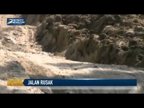 Jalan Lintas Selatan Labuan Bajo Rusak Parah