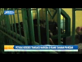 Petugas Gerebek Transaksi Narkoba di Ruang Tahanan PN Medan