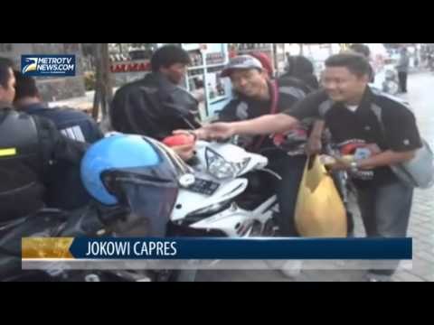 Relawan Jokowi JK Bagikan Takjil di Jalur Pantura