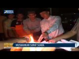 KPU Lamongan Bakar Ribuan Surat Suara Rusak