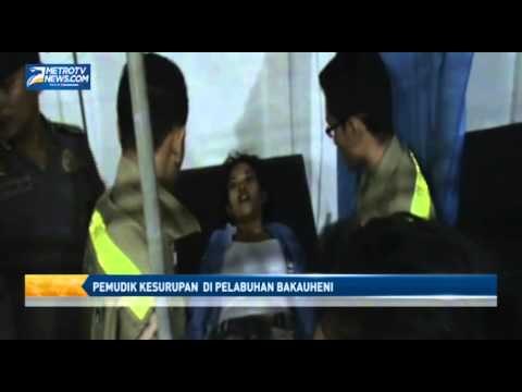 Pemudik Kesurupan di Pelabuhan Bakauheni