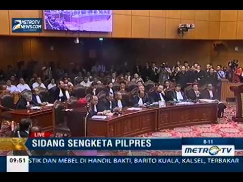 Sidang Perdana Sengketa Pilpres (1)