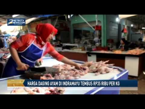 Harga Daging Ayam di Indramayu Tembus Rp35 Ribu Per Kg