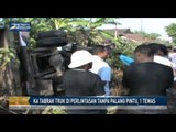 KA Tabrak Truk di Perlintasan Tanpa Palang Pintu, 1 Tewas