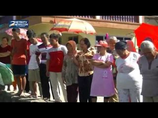 Lomba Menangkap Ikan Di Kolam Berlumpur, Meriahkan HUT RI