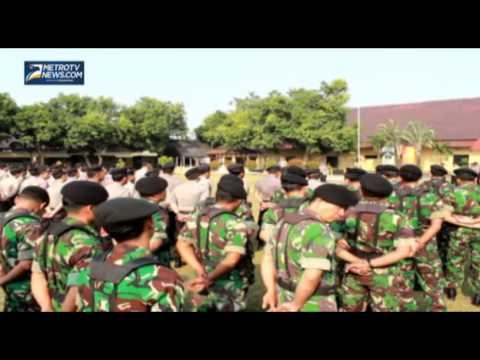 TNI dan Polri di Jombang Apel Pasukan Pengamanan Antisipasi Putusan MK