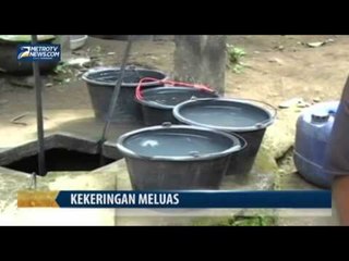 Kekeringan di Lereng Menoreh Meluas