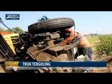Truk Terguling di Tol Palikanci