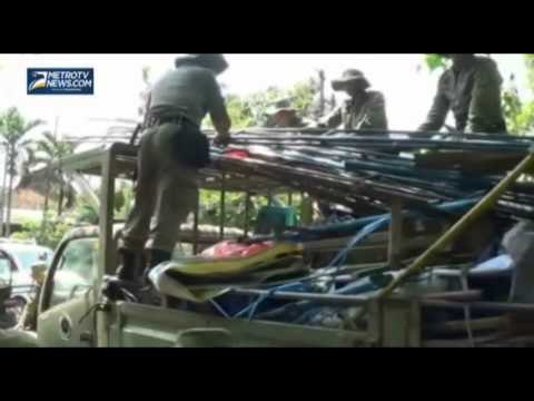 Penertiban PKL di Semarang Ricuh