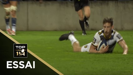 TOP 14 - Essai Vincent RATTEZ (SR) - Agen - La Rochelle - J19 - Saison 2018/2019