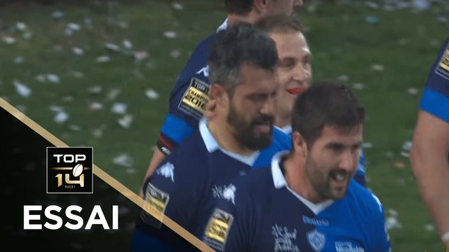 TOP 14 - Essai Yann DAVID (CO) - Castres - Perpignan - J19 - Saison 2018/2019
