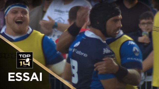 TOP 14 - Essai Robert EBERSOHN (CO) - Castres - Perpignan - J19 - Saison 2018/2019