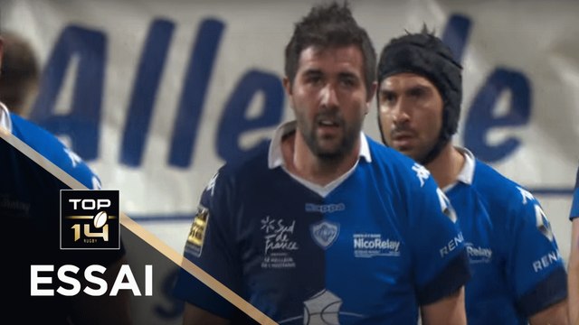 TOP 14 - Essai Marc-Antoine RALLIER (CO) - Castres - Perpignan - J19 - Saison 2018/2019