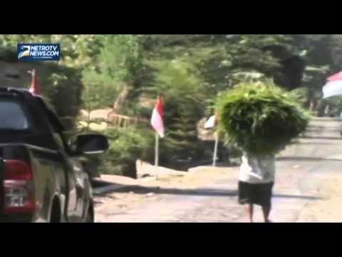 Antisipasi Erupsi Merapi, BPBD Pasang Rambu Jalur Evakuasi Tahan Panas