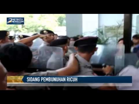 Sidang Kasus Pembunuhan di PN Indramayu Ricuh