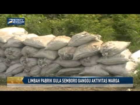 Limbah Pabrik Gulo Semboro Ganggu Aktivitas Warga